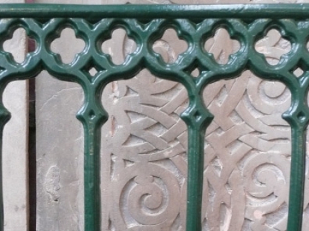 Regency Bench Close Up