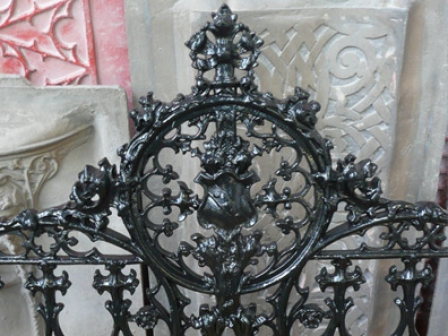 Gothic Bench Close Up